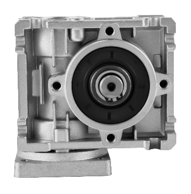 Untersetzungsgetriebe Schneckenmotor, Schneckengetriebe, Getriebe RV030 Leistung 10:1