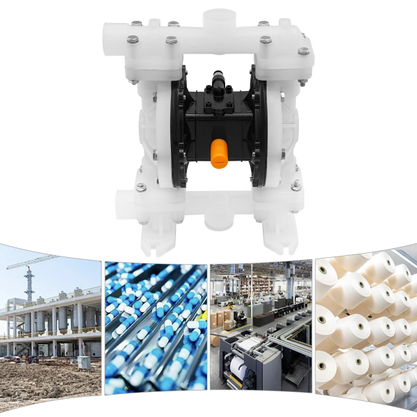 Doppelmembranpumpe, luftbetriebene Doppelmembranpumpe für den Bau in der pharmazeutischen Chemieindustrie