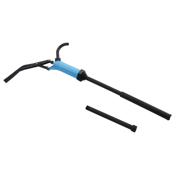 Kunststoff-Hebelfasspumpe, PP, manuelle Fasspumpe, blaue PP-Ausgusspumpe Kunststoff-Hebelfasspumpe, PP, manuelle Fasspumpe, blaue PP-Ausgusspumpe