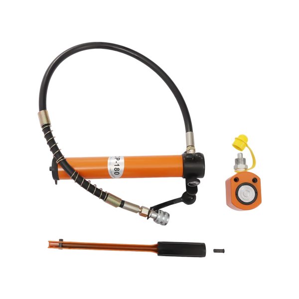 10T Manuelle Hydraulikpumpe ZG3/8'' 350CC Speicherkapazität hydraulischer Jack