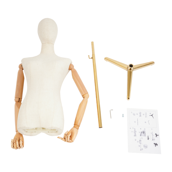 Damen-Schaufensterpuppen, Kleiderständer für Damen, Schaufensterpuppen-Körperständer – Golden Triangle