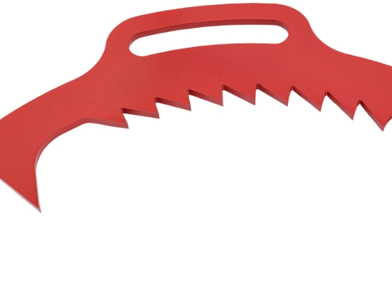 Log Lifting Tong, Heavy Duty Grapple Timber Claw, Stahl Lumber Skidding Tongs Timber Claw Hook(Red, 30inch)