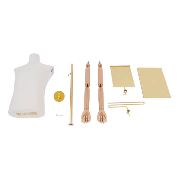 Torso-Präsentationsständer für männliche Models mit Hosenhalter und Schuhhalter – Präsentationsmodell, Anzugständer Torso-Präsentationsständer für männliche Models mit Hosenhalter und Schuhhalter – Präsentationsmodell, Anzugständer
