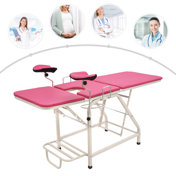 Untersuchungsbett Entbindungsstuhl Chirurgie Entbindungsstuhl-pink