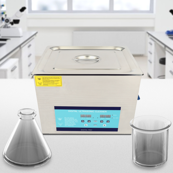Professioneller Ultraschallreiniger mit Heizkorb, digitaler Timer