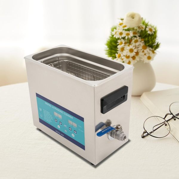 Ultraschallreinigungsgerät 6.5L Digitaler Ultraschallreiniger 40kHz Ultrasonic Cleaner
