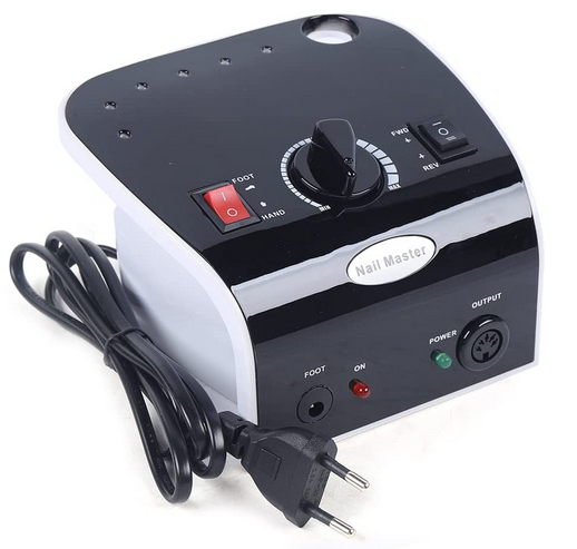 Elektrische Nagelfräser, Nagelfräser Nagelfeile Fußpflegegerät Maniküre elektrische Nailart zum Polieren, Gel-Nagelbohrer 35000 U/min