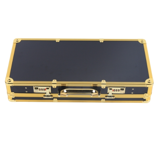 550 x 270 x 100 mm Tragbare Reisetasche und Aufbewahrungskoffer mit Schloss für Friseurstylisten