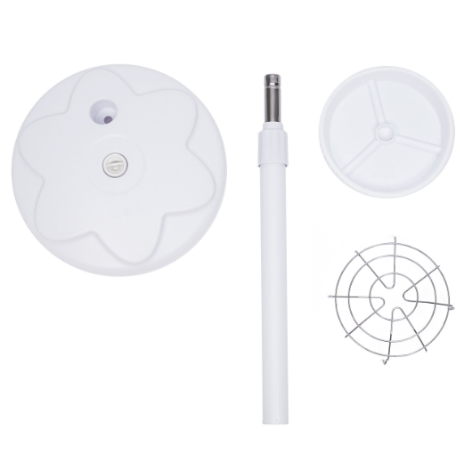 Infrarotlampe Infrarot-Wärmetherapielampe mit Bodenstativ Rotlichtlampe Wärmelampe Einstellbare Temperatur 275W