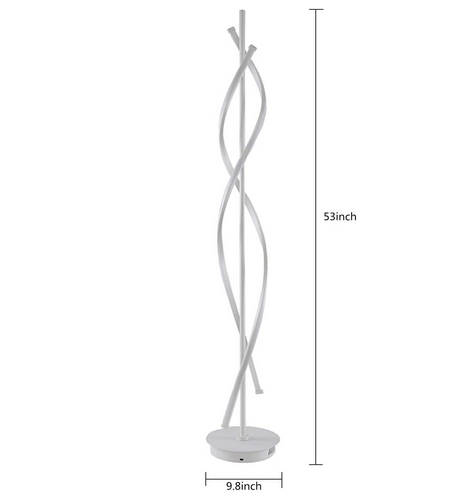 220V 30W LED Stehlampen Dimmbar, 1,35m Stehleuchte Stehlampe Eleganten Design
