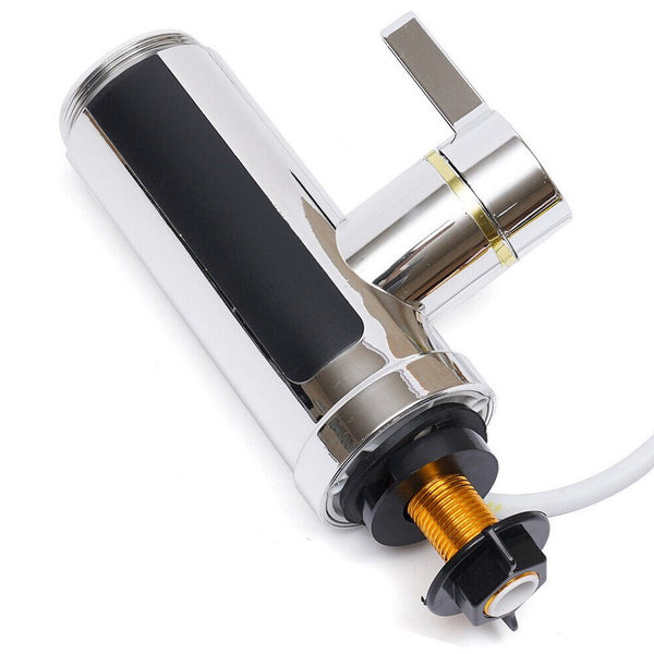 Elektrische Wasserhahn Küchenarmatur mit Durchlauferhitzer Beheizbarer 360° 3KW