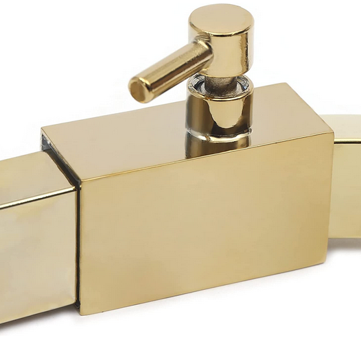 Duschsystem Duscharmatur Regendusche Duschset mit Dusch Handbrause Duschstange Messing 9x9" Kopfbrause Gold