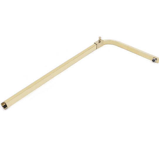 Duschsystem Duscharmatur Regendusche Duschset mit Dusch Handbrause Duschstange Messing 9x9" Kopfbrause Gold