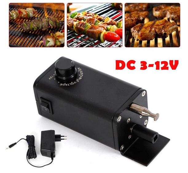 DC12V Getriebemotor Grillmotor 15W BBQ Grill Motor Grillspies Drehspies Rotisserie