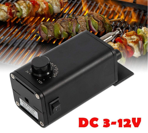 DC12V Getriebemotor Grillmotor 15W BBQ Grill Motor Grillspies Drehspies Rotisserie