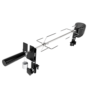 220V BBQ Grillspieß mit Edelstahl Motor