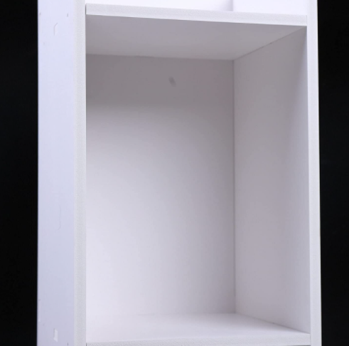 Badschrank Freistehende Badezimmerschrank Badregal Hochschrank Weiß