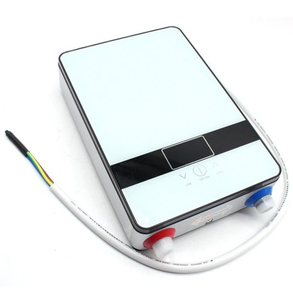 220V 6.5KW Instant Tankless Warmwasserbereiter + Handbrause Kit