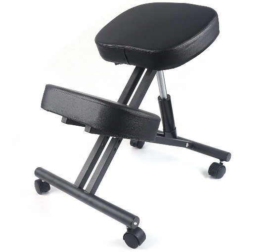 Ergonomischer Kniender Stuhl Höhenverstellbarer Hocker Kniender Chair mit Rollen