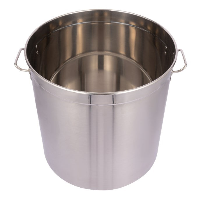 CNCEST 98L Edelstahltopf Mit Deckel Kochtopf aus Edelstahl Edelstahlkochtopf Multifunktionale Kochtopf