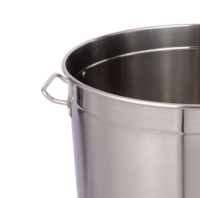 CNCEST 98L Edelstahltopf Mit Deckel Kochtopf aus Edelstahl Edelstahlkochtopf Multifunktionale Kochtopf