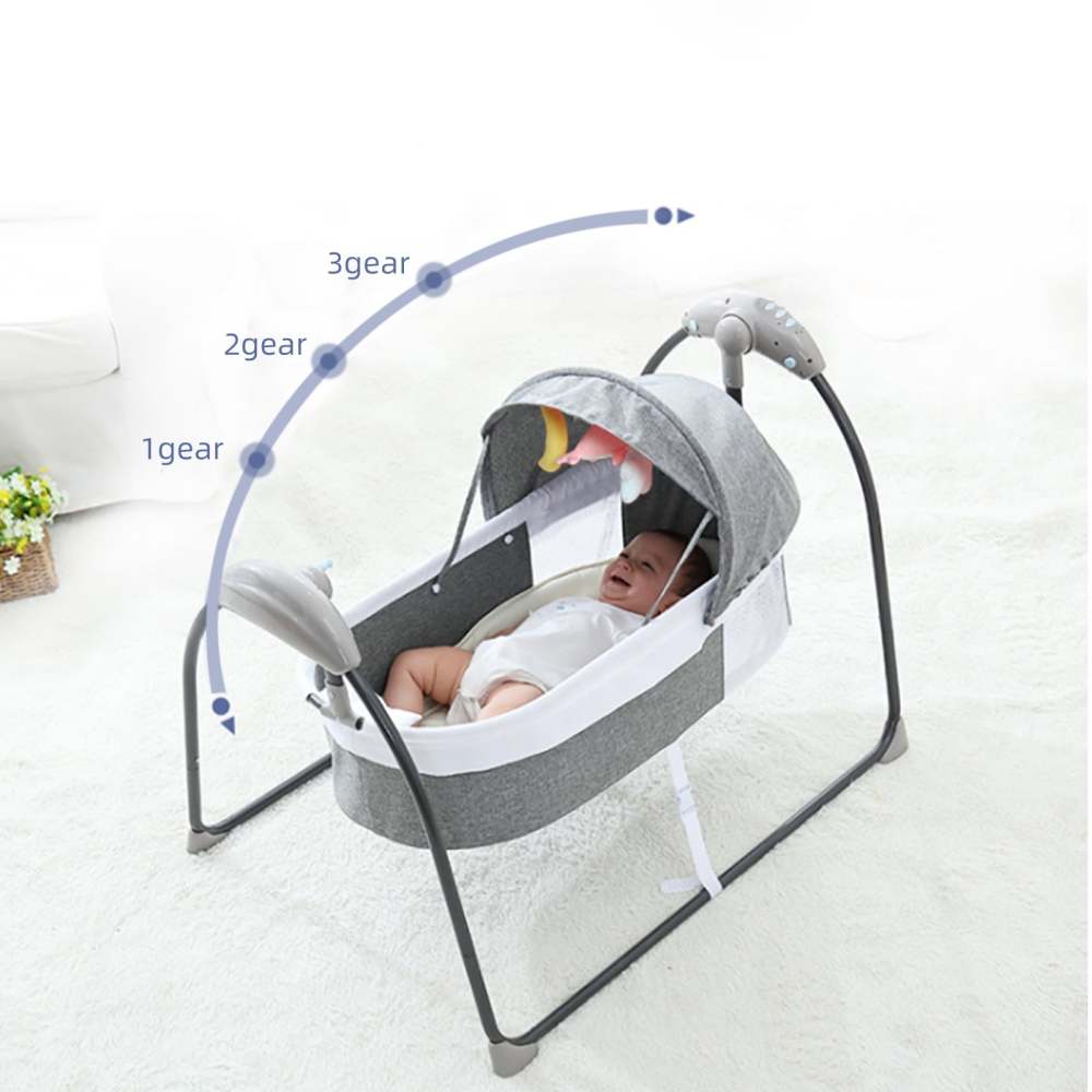 Elektrische Babywippe mit Fernbedienung Automatik |CNCEST