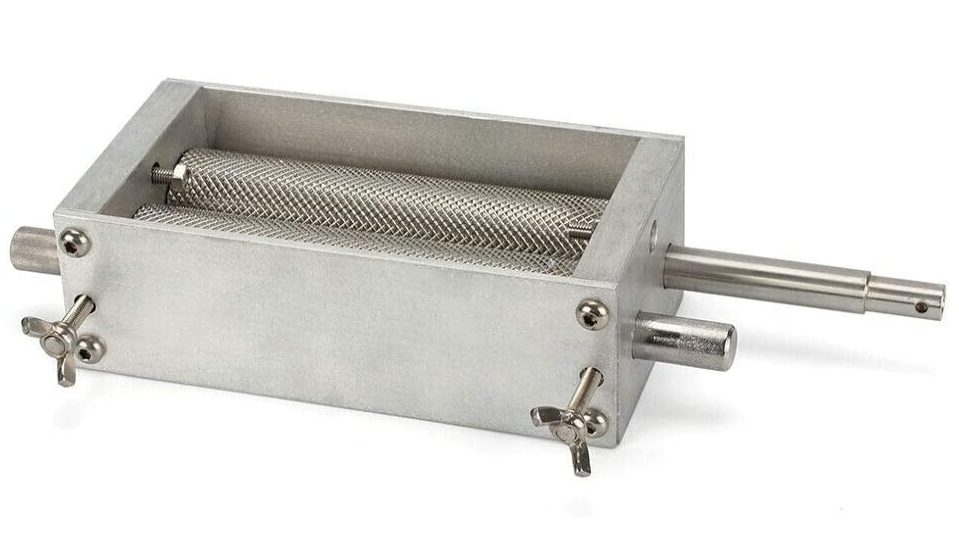 2 Walzen Einstellbare Malzkornmühle Gerstenbrecher Startseite Brau Malz Gerste Getreidemühle