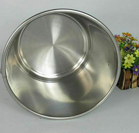 12L/20L Eimer Kücheneimer Futtereimer Wassereimer Edelstahl mit Henkel & Deckel