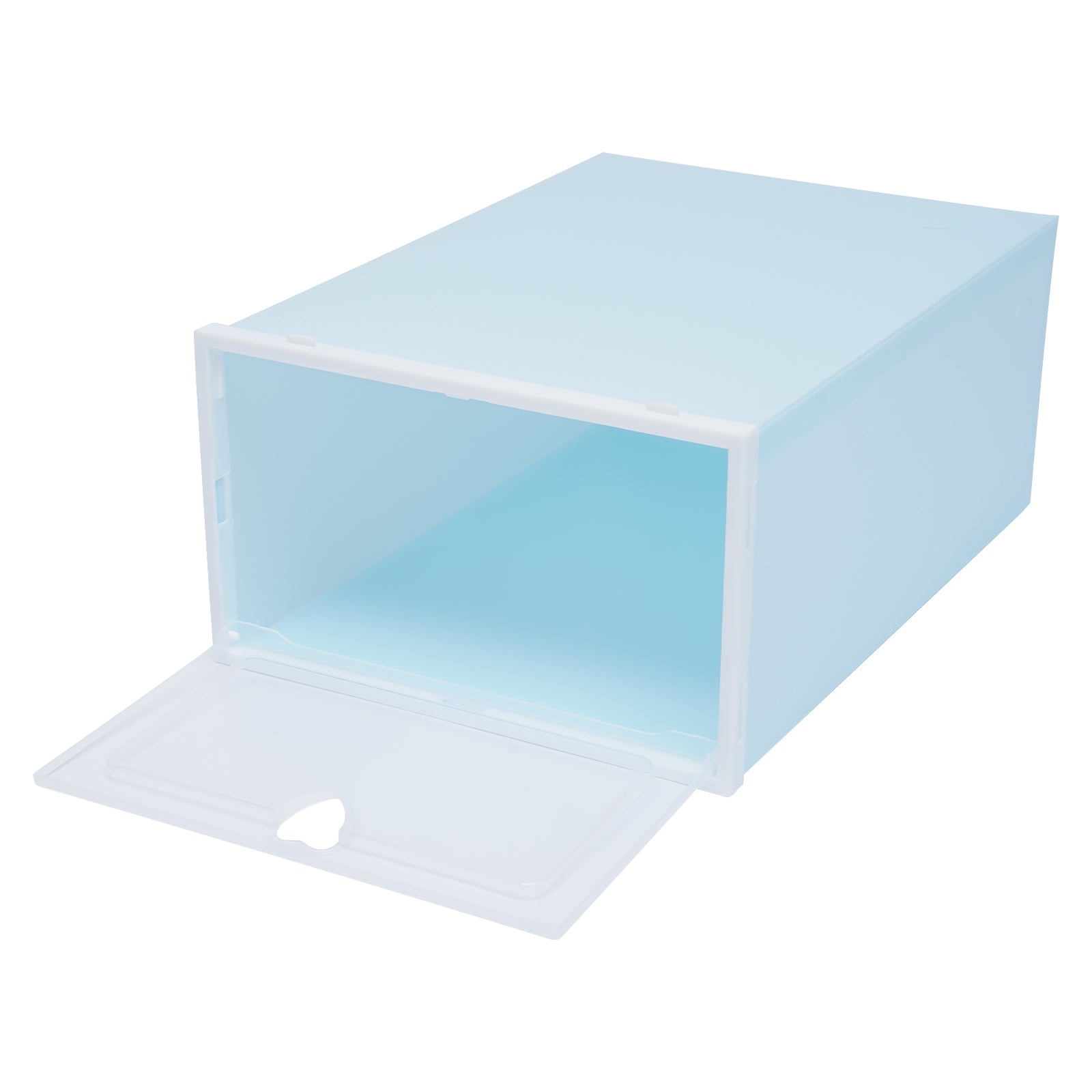 Aufbewahrungsboxen 20 Schuhkarton Transparente Stapelbare Kunststoff Schuh Boxen Faltbare Schubladenbox Schuhorganizer