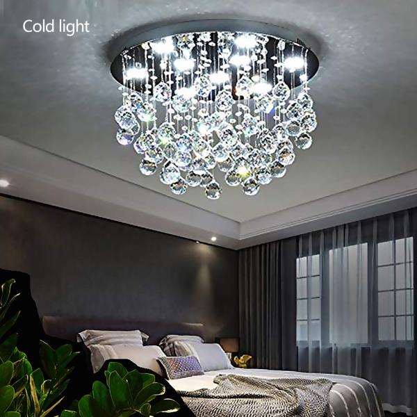 Modern Kronleuchter Kristall Deckenleuchte Kristalle K9 Moderne Unterputz Schlafzimmerlampe