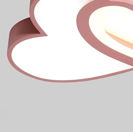 LED Kinderzimmer Decken Lampe Herzförmig Acryl Lampe Dimmbar LED Deckenlampe Kinderzimmer Decken Lampe