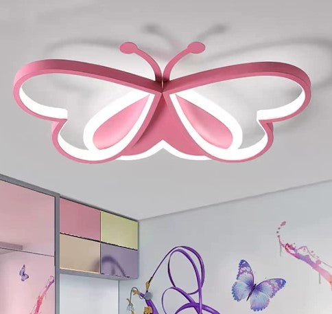 CNCEST LED Cartoon Deckenleuchte für Kinderzimmer 90W Dimmbare Deckenlampe Kronleuchter Aus Metall Acryl