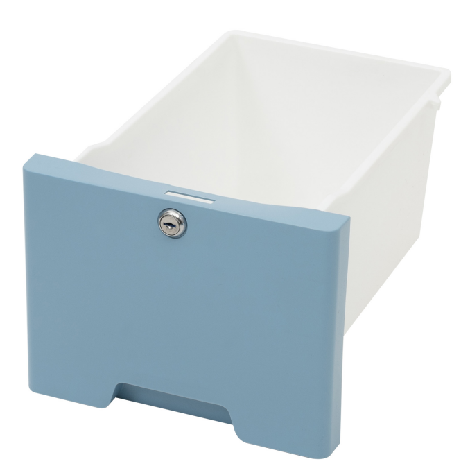 Kommode mit 6 Schubladen Schubladenschrank aus Kunststoff Schubladencontainer Beistellschrank