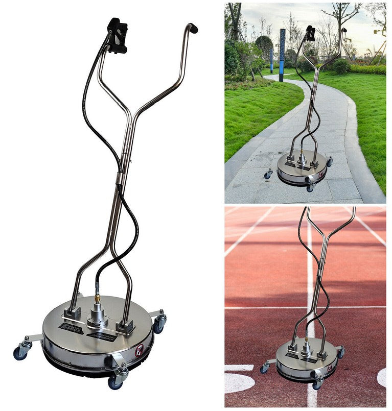 CNCEST Hochdruckreiniger 20 Zoll, Oberflächenreiniger, Flächenreiniger für Edelstahl, Boden 4000PSI 6.6 GPM