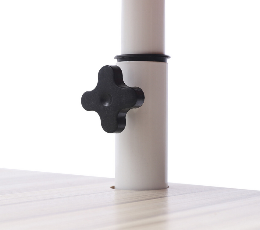 Funktioneller drehbarer Nachttisch verstellbar mit Schubladen, Rollen, mobiler drehbarer Nachttisch mit offener Ablagefläche