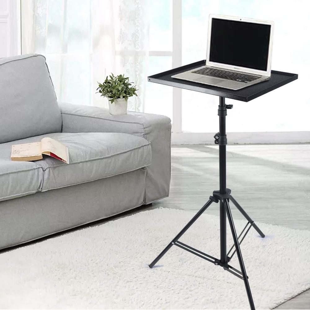 Beamer Ständer Mit Paletten Projektorständer Projektorhalterung Projektor Metallhalter, Notenständer Laptop Bodenständer Laptop Notebook DJ Equipment Stativ Halter,Höhenverstellbar&360° Drehbar (A Projector Stand