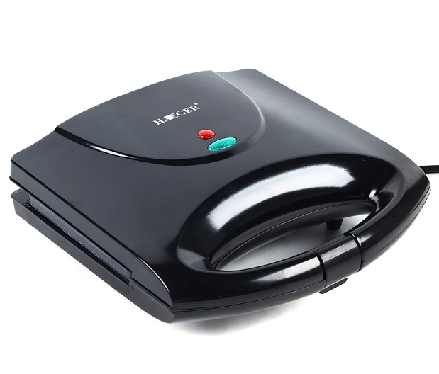 600-750W Doppelseitiger Kontaktgrill Tisch Elektro Grill Steakmaschine Heizmaschine