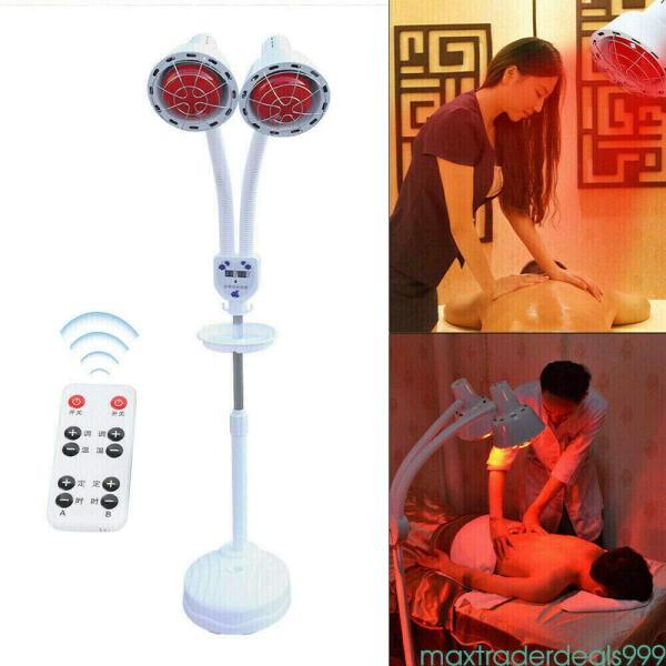 CNCEST 275W Infrarotlampe Wärmelampe Strahler Massagelampe Infrarot Therapielampe Geschenke