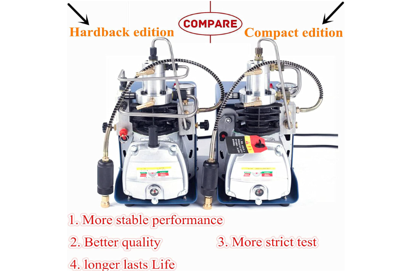 30MPA 4500PSI 1800W Kompressor Hochdruckluftpumpe - Automatisch Luftkompressor-Pumpe