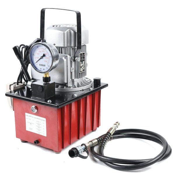 7L Hydraulikpumpe Elektrohydraulikpumpe Mit Ölschlauch 220V 750W Elektrische Hydraulikpumpe