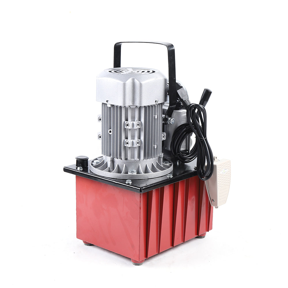 7L Hydraulikpumpe Elektrohydraulikpumpe Mit Ölschlauch 220V 750W Elektrische Hydraulikpumpe