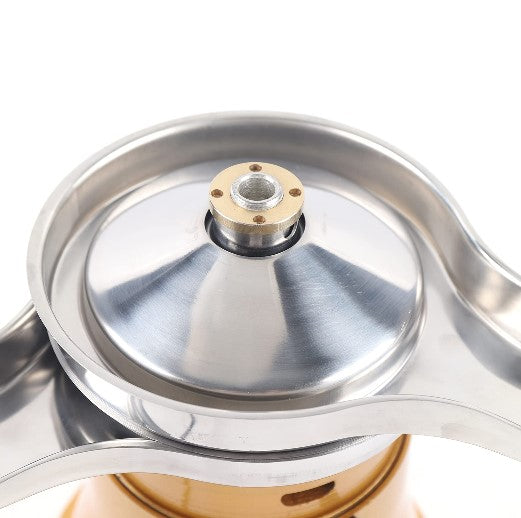 PREMIUM MATERIAL -- Nehmen Sie reinen Kupfermotor an, 30000 W sehr leistungsstark, Demontage-Design, Aluminium-Topfbehälterreinigung ist bequemer, kein Rost, leicht zu reinigen.