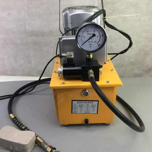 750W 220V Hydraulikpumpe Elektrisch Einfachwirkende Magnetsteuerung Durchflussrate 0,6-5 l/Min