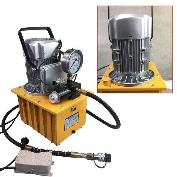 750W 220V Hydraulikpumpe Elektrisch Einfachwirkende Magnetsteuerung Durchflussrate 0,6-5 l/Min