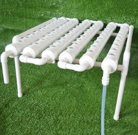 54 Pflanzen Hydrokultur 6 Rohre Hydroponik Wachsen Garten Bewässerungssystem NEU