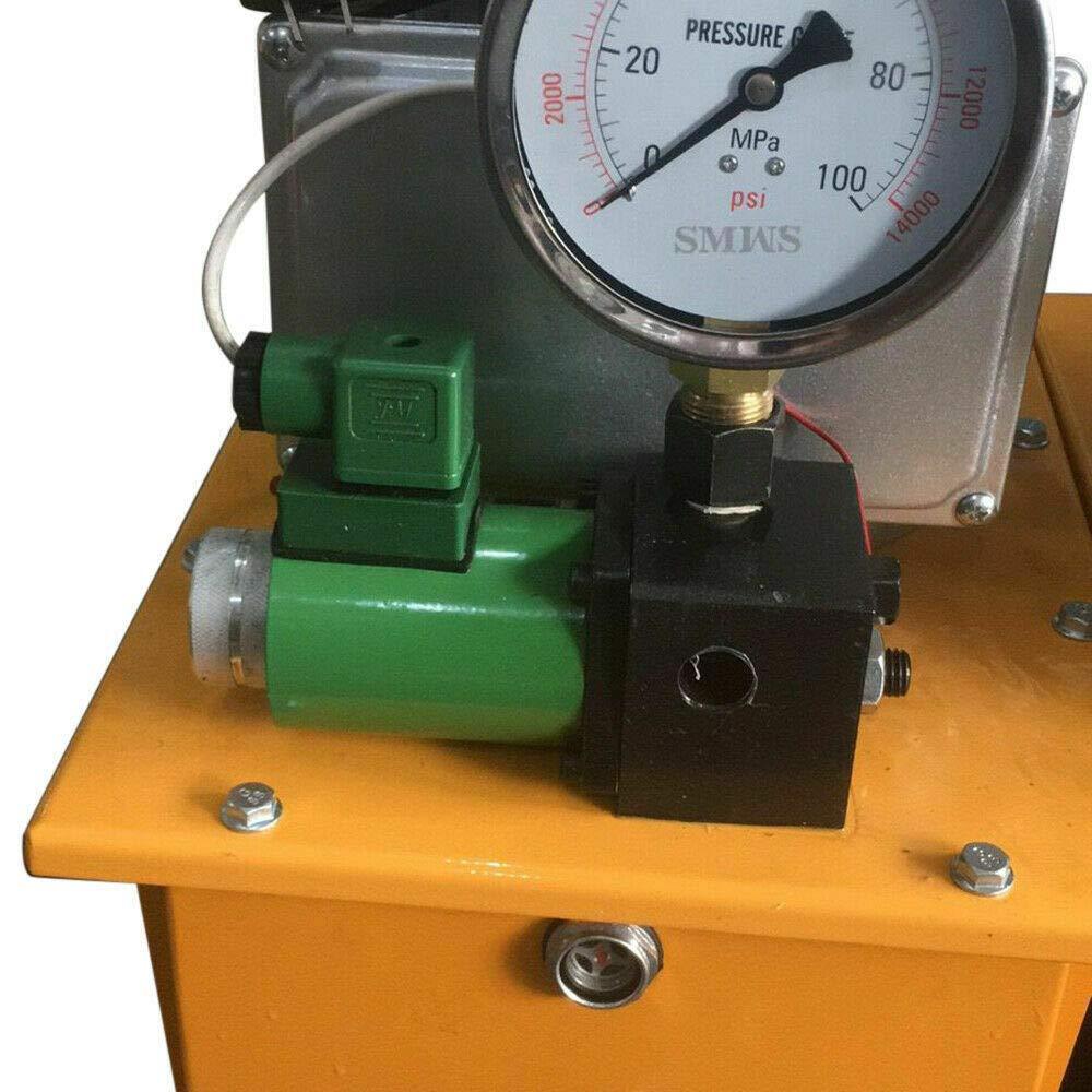 Elektrohydraulikpumpe 750W – 700Bar Mit Magnetventil, 7L Tank, Für Heben & Pressen