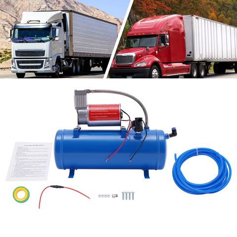 Mobile Kompressoren Air Horn Kit 6L mit 150 PSI 12v Luft Kompressor Horn modifizierte Luftpumpe