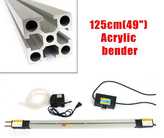220 V 125 cm PVC-Heizbiegemaschine Elektrische Acrylbiegemaschine