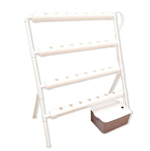 Hydroponisches System 36 Standorte 4 Rohre 36 Loch Hydroponic Site Grow Kit 32mm Hydroponic