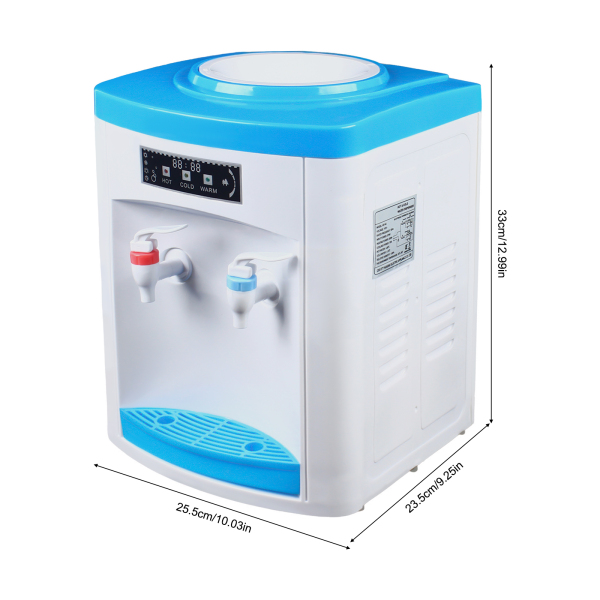 5-18l Wasserspender Weiß+Blau, Elektrische Heiß Und Kaltwassergekühlte Trinkmaschine